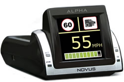 Novus Alpha GPS speed camera detector